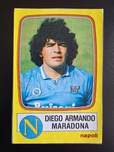 MARADONA. CALCIATORI PANINI 1985/86 N.176 - Napoli Campione D'italia. Recovered - Foto 1 di 1