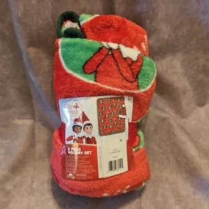 2 Stück Elfe im Regal Urlaub Set Decke Überwurf - Bild 1 von 4