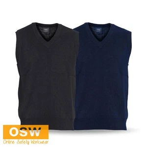Men’s Pullover Vest Wool Blend Warm Soft Comfortable Winter Wear - Bild 1 von 3