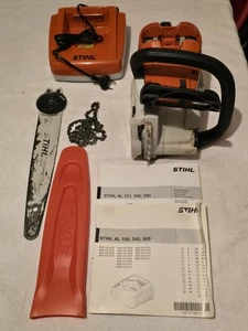 Stihl MSA 200C Akku Motorsäge Kettensäge Ladegerät Terrasse Wald Garten Hobby  - Bild 1 von 12