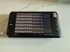 LESEN Viliv S5 Touchscreen 7 Zoll UMPC Windows XP tragbarer Mini Laptop - Bild 1 von 6