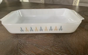 MCM Anchor Hocking/Fire King “Candle Glow” 1.5 Qt Casserole Dish #432 - Vintage - Picture 1 of 7