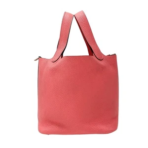 HERMÈS Picotin Lock 18PM Pink Leather Shoulder Bag - Picture 1 of 14
