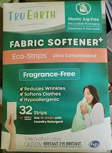 Tru Earth Eco Strips Weichspüler 32 Streifen ohne Duft Neu - Bild 1 von 2