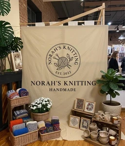 Individuelles Banner Leinen Polyester Personalisiert Vollfarbig Banner Schilder für Innen - Bild 1 von 5