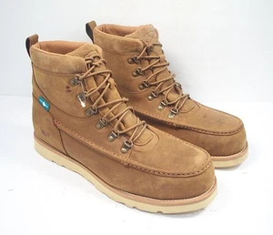 Twisted X Men's 13 M Lace Up 6" Wedge Work Boots Alloy Toe - Picture 1 of 6
