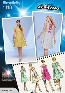 B239 SIMPLICITY 1418: SUMMER DRESS SIZE 12-20 SEWING PATTERN - Picture 1 of 3