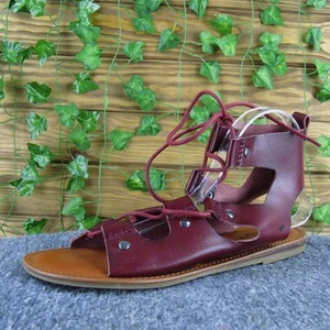 American Eagle Outfitters Mujer Gladiador Rojo Sintético Talla 10 Poco Uso 2025 - Imagen 1 de 6