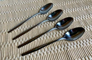 Dansk VARIATION V Stainless Flatware Silverware - Set of 4 Teaspoons (Korea) - Picture 1 of 4