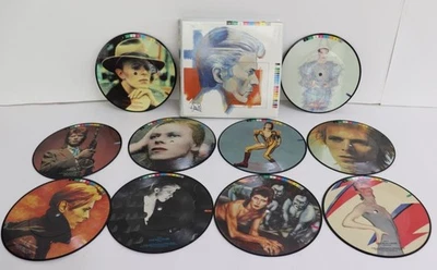 David Bowie Fashions 10 x 7” Vinyl Picture Disc Set 1982 RCA BOW 100 - Image 1 of 3