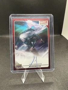 2023 Marvel Platinum QUICKSILVER ANDRE MEISTER Artist Auto Red Rainbow - Picture 1 of 2