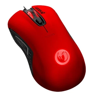 NACON, GM-110 6-Tasten-Gamer-Maus mit optischem Sensor und Lichteffekten, Rot - Bild 1 von 2