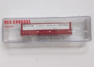 Red Caboose 17404-4 N Scale Armstrong Thrall Boxcar #20135 - Picture 1 of 2