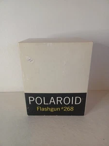 Flashgun Polaroid vintage modello 268 con scatola | compatibile lampadina M3 | pulito - Foto 1 di 7
