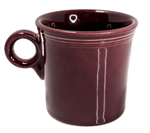 Fiestaware Cinnabar Ring Handle Tom And Jerry Coffee Tea Mug Cup Fiesta USA HLC - Picture 1 of 10