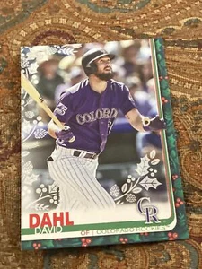 2019 Topps Holiday #HW188 David Dahl - Picture 1 of 2