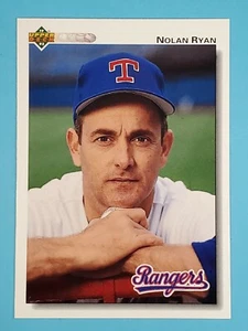 1992 Upper Deck Nolan Ryan Texas Rangers #655 ⚾ - Picture 1 of 2