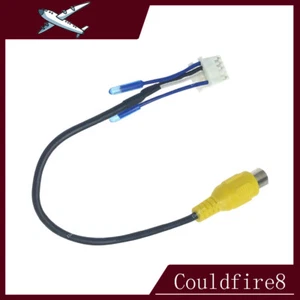 10-Pol Rückfahrkamera Kamera Kabel Adapter RCA für Auto Android Radio GPS DVD - Picture 1 of 6
