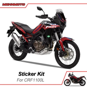 For 2021 Honda CRF1100L Africa Twin Body Fairing Decal Sticker Graphics Kit Red - Foto 1 di 6