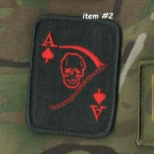 AFSOC TACP JTAC CCT FOWARD COMBAT CONTROL CCT vêlkrö BLK PATCH: ACE SKULL REAPER - Picture 1 of 12