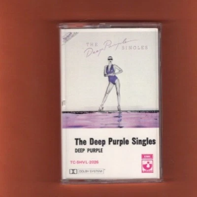 Deep Purple - The Deep Purples Singles - Cassette (Harvest TC-SHVL-2026) - Image 1 of 4