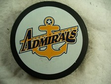 ECHL Hampton Roads Admirals League 10th Anniversary Hockey Puck Collect Pucks