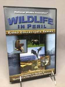 Wildlife Peril DVD Yellowstone Wolves Dolphin Danger National Federation video - Picture 1 of 6