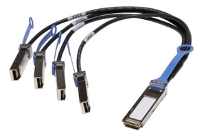 Cable de ruptura Dell QSFP+ a 4x SFP+ 0,5 M 2 W34T - Imagen 1 de 1