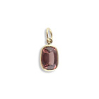 Pink Spinel Charm Set In 14k Yellow Gold 1.12 Carats