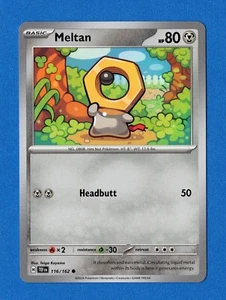 Meltan #116/162 SV05: Temporal Forces Common - Pokemon - Picture 1 of 3