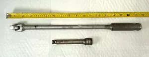 S-K USA 41653 1/2" Antrieb Brechstange mit eingebauter Verlängerung Vierkant & 40161 Ext. - Bild 1 von 6