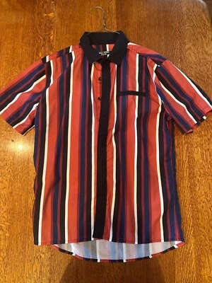 Retro Striped Mens Small Shirt  - Image 1 of 3