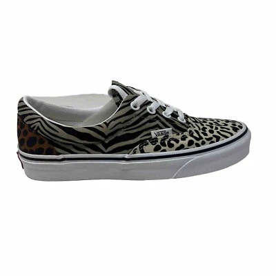 Vans Era Para Mujer 7 Safari Multi Animal Print Zapatos Nuevos Cebra Leopardo Foto 1 de 4