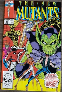 The New Mutants # 92 Marvel Comics 1990 Direct - Picture 1 of 2