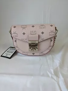 MCM Damen Patricia Mini Crossbody in Rosa Visetos - Bild 1 von 3