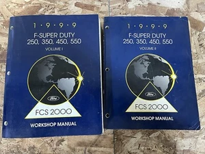 1999 Ford F250,350,450,550 F-Super Duty Workshops Manual Volume 1 And 2 - Picture 1 of 6