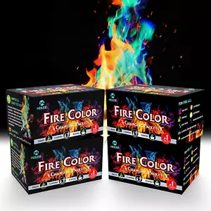 Fire Color Changing Packets - Fire Pit, Campfires, Outdoor Fireplaces, Bonfire - - Picture 1 of 12