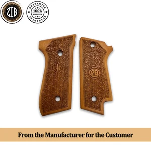 Empuñadura de pistola Beretta 92S hecha a mano de madera de nogal Ars.08 - Imagen 1 de 5