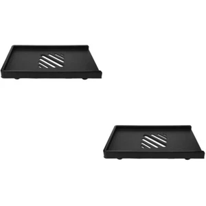 Set of 2 Stehpult Computerwagen Mit Rädern Computer-Host-Halterung - Bild 1 von 12