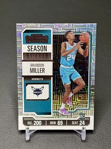 2023-24 Contenders Basketball Brandon Miller Rookie Season Ticket Mojo #24 (RC) - Picture 1 of 2