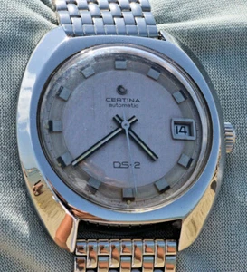 Watch Certina DS-2 Automatic Steel Case Big IN Excellent Condition - Picture 1 of 15