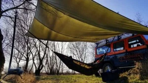 THERMO - Tarp™ 4 x 4 m verde oliva | 400 cmx400 cm | PU3500 mm resistente a la intemperie P... - Imagen 1 de 11