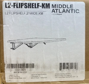 Estante abatible Middle Atlantic L2-FLIPSHELF-KM 21" - Imagen 1 de 2