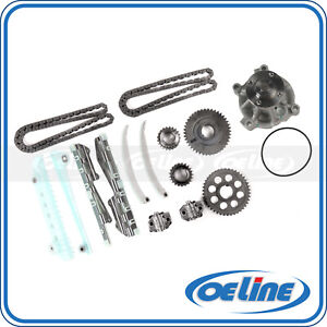 Fit 99-04 Ford Mustang 4.6L Timing Chain Kit Water Pump Set
