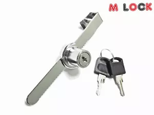 Vidrio Deslizante Puerta Trinquete Cerradura Escaparate Exhibición Joyería Estuche al por menor con llave igual - Imagen 1 de 3