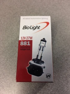 Brand New 881 Bulb - Sold in Pairs - High Quality - Picture 1 of 1