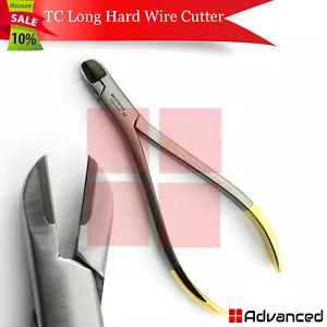 Hartdrahtzange TC langer Griff Dental distal kieferorthopädische Blattschraube Drahtschneider - Bild 1 von 4