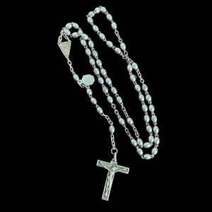 Rosario Vendizable Católico Lourdes Tau Crucifijo Cruz de San Antonio - Imagen 1 de 7