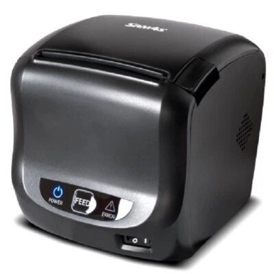 IQPOS Sam4s Giant-100 (👍) Bondrucker schwarz Lan, USB, RS-232, Cutter NEU