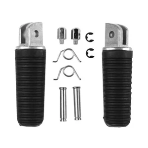 Front Footrest Foot Pegs Fit For Yamaha FZ1 2001-2013 FZ6R 2009-2013 MT03 06-09 - Picture 1 of 2
